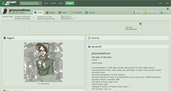 Desktop Screenshot of greyeyesathene.deviantart.com