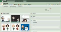 Desktop Screenshot of cherylwoo.deviantart.com