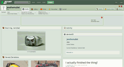 Desktop Screenshot of jessthemullet.deviantart.com