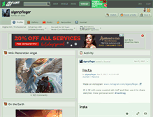 Tablet Screenshot of algenpfleger.deviantart.com