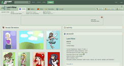 Desktop Screenshot of lexi-hime.deviantart.com