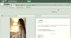 Desktop Screenshot of goosiegoo.deviantart.com
