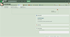 Desktop Screenshot of enishidesigns.deviantart.com