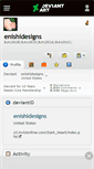 Mobile Screenshot of enishidesigns.deviantart.com