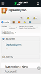 Mobile Screenshot of ogokasiliyenn.deviantart.com