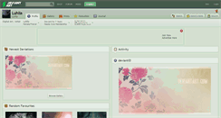 Desktop Screenshot of luhlla.deviantart.com