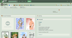 Desktop Screenshot of frang.deviantart.com