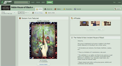 Desktop Screenshot of noble-house-of-black.deviantart.com
