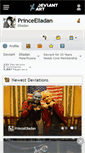 Mobile Screenshot of princeelladan.deviantart.com