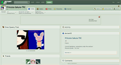 Desktop Screenshot of princess-sakura-trc.deviantart.com