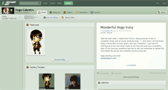 Desktop Screenshot of hugo-cabret.deviantart.com