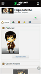 Mobile Screenshot of hugo-cabret.deviantart.com