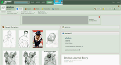 Desktop Screenshot of afushyn.deviantart.com