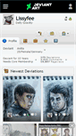 Mobile Screenshot of lissyfee.deviantart.com