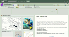 Desktop Screenshot of exoticdreamer.deviantart.com