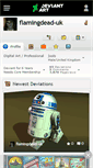 Mobile Screenshot of flamingdead-uk.deviantart.com