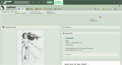 Desktop Screenshot of mophead.deviantart.com