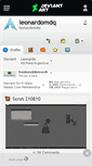 Mobile Screenshot of leonardomdq.deviantart.com