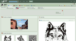 Desktop Screenshot of berf.deviantart.com