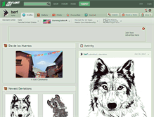 Tablet Screenshot of berf.deviantart.com