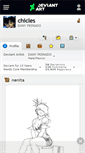 Mobile Screenshot of chicles.deviantart.com