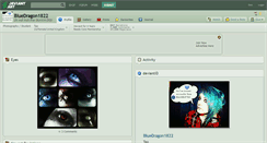 Desktop Screenshot of bluedragon1822.deviantart.com