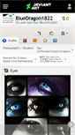 Mobile Screenshot of bluedragon1822.deviantart.com