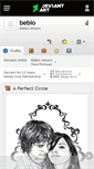 Mobile Screenshot of bebio.deviantart.com
