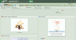 Desktop Screenshot of eldris.deviantart.com
