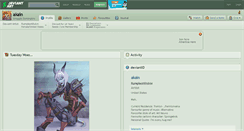 Desktop Screenshot of akain.deviantart.com