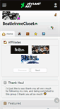 Mobile Screenshot of beatleinmecloset.deviantart.com