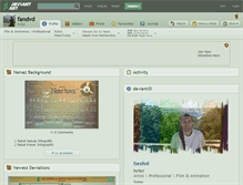 Tablet Screenshot of fandvd.deviantart.com