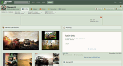 Desktop Screenshot of elleven11.deviantart.com