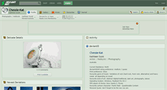 Desktop Screenshot of chessie-kat.deviantart.com
