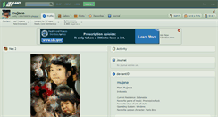 Desktop Screenshot of mujana.deviantart.com