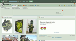 Desktop Screenshot of nice-one07.deviantart.com