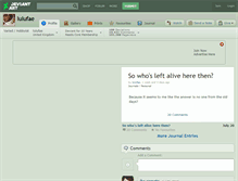 Tablet Screenshot of lulufae.deviantart.com