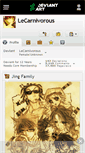 Mobile Screenshot of lecarnivorous.deviantart.com