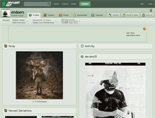 Tablet Screenshot of endoers.deviantart.com