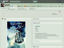 Tablet Screenshot of jaaadey.deviantart.com