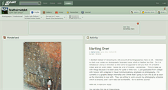 Desktop Screenshot of feathernotdot.deviantart.com