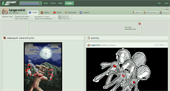 Desktop Screenshot of kangarookid.deviantart.com