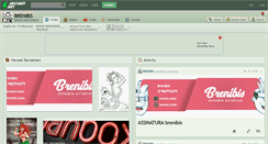 Desktop Screenshot of brenibis.deviantart.com