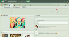 Desktop Screenshot of juliawl.deviantart.com