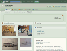 Tablet Screenshot of nicairbrush.deviantart.com