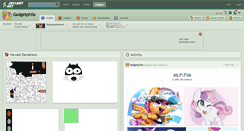 Desktop Screenshot of gadgetphile.deviantart.com