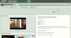 Desktop Screenshot of escapemonotony.deviantart.com