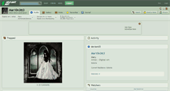 Desktop Screenshot of mar10n3tt3.deviantart.com