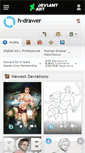 Mobile Screenshot of h-drawer.deviantart.com