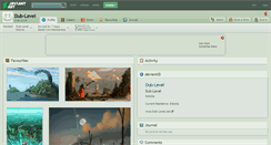 Desktop Screenshot of dub-level.deviantart.com